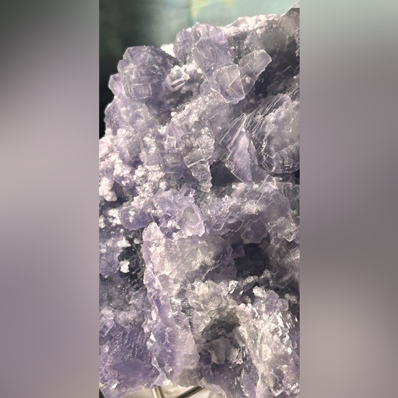 Purple Fujian Fluorite 3+ pounds - Picture 12 of 12